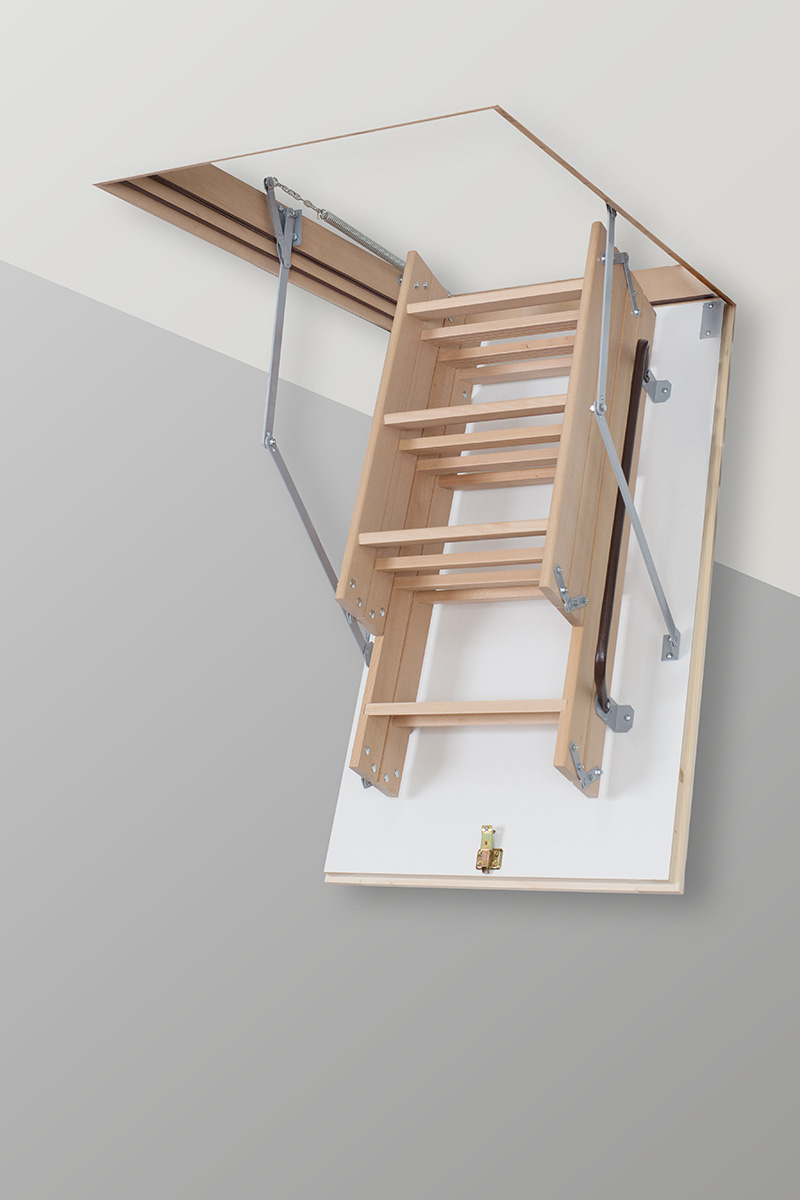 Чердачная лестница 100×90 4s высота 280см
